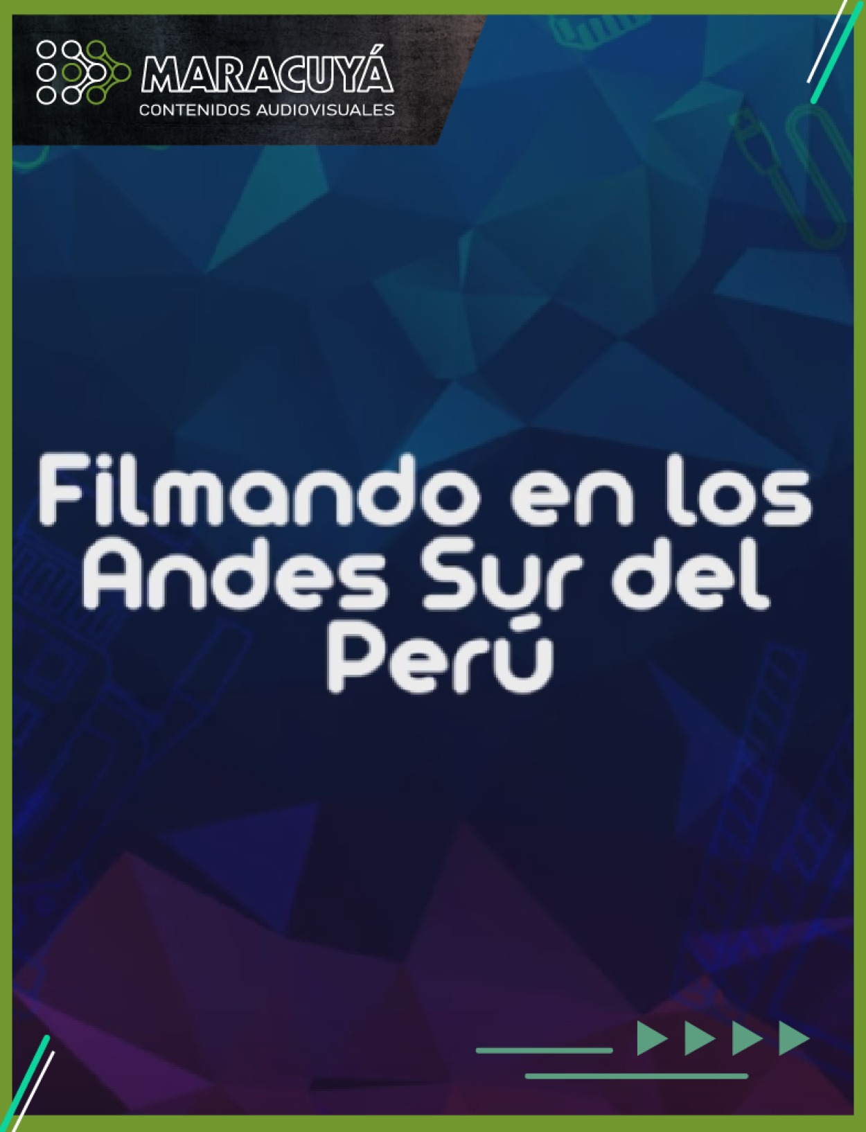 Filmando en los Andes sur del Perú